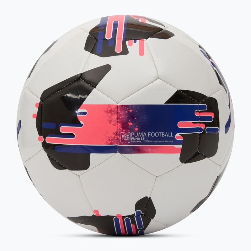Fotbalový míč PUMA Orbit 6 MS fotbal puma white/lapis lazuli/sunset glow velikost 5 2