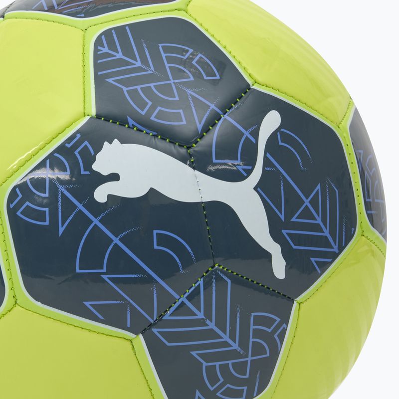 Fotbalový míč PUMA Prestige fizzy apple/grey skies velikost 3 3