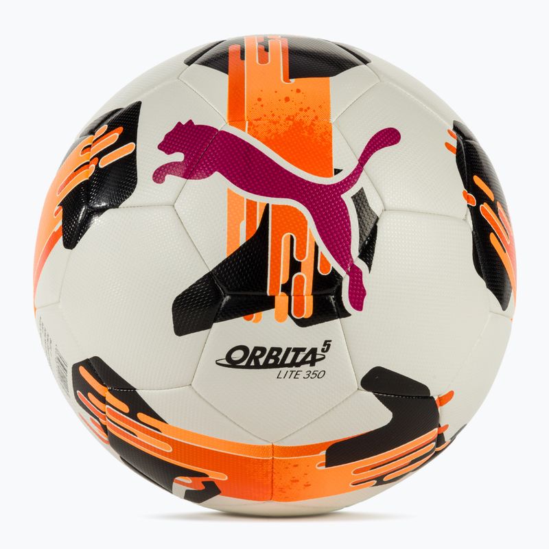 Fotbalový míč  PUMA Orbita 5 Fusion Lite 350 puma white/multicolor velikost  5
