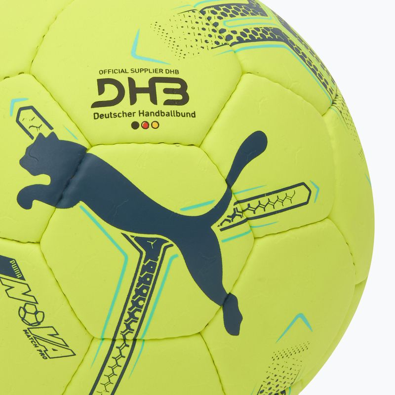 Míč na házenou PUMA Nova Match Pro fizzy apple/grey skies rozměr  2 3