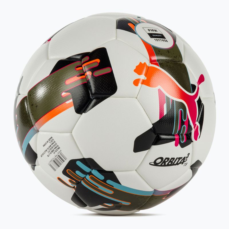 Fotbalový míč  PUMA Orbita 3 TB FIFA Quality puma white/multicolor velikost  4 2