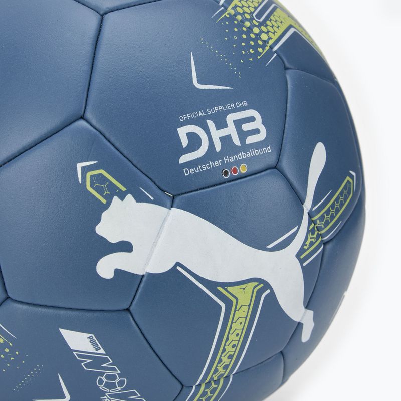 Míč na házenou  PUMA Nova Training blue horizon/puma white/fizzy apple velikost  3 3