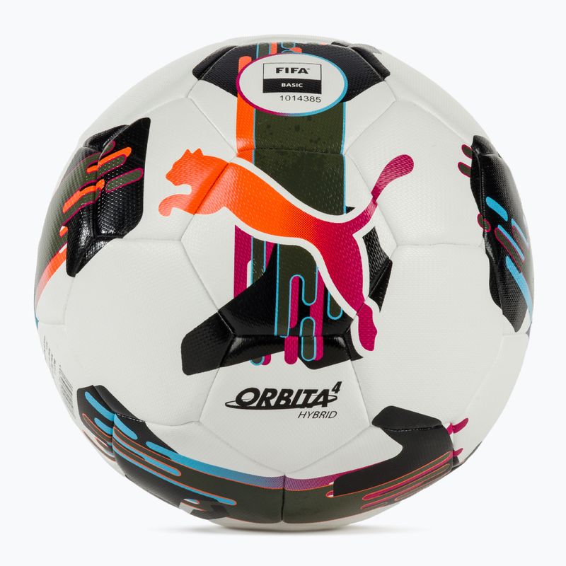 Fotbalový míč  PUMA Orbita 4 HYB FIFA Basic puma white/multicolor velikost  4