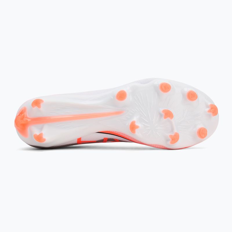 Pánské kopačky PUMA Ultra 5 Match+ FG/AG puma white/puma black/glowing red 4