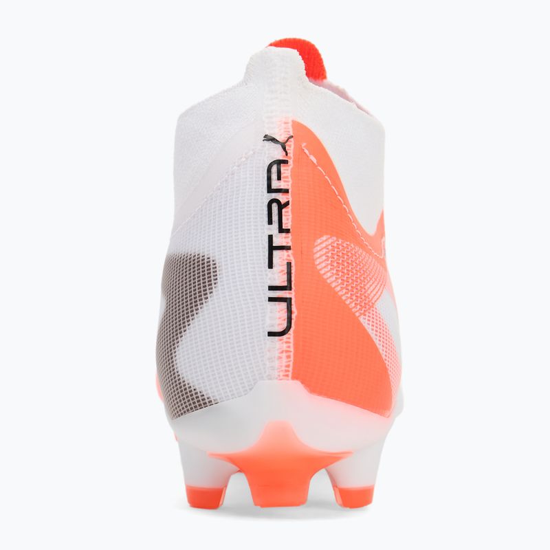 Pánské kopačky PUMA Ultra 5 Match+ FG/AG puma white/puma black/glowing red 6