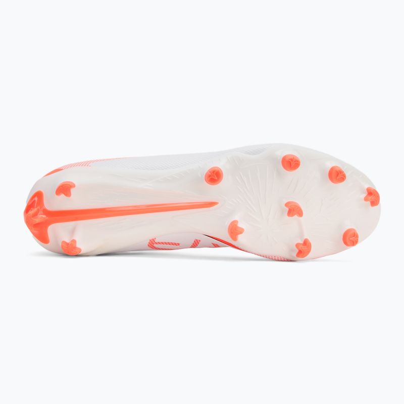 Kopačky  PUMA Ultra 5 Play FG/AG puma white/puma black/glowing red 4