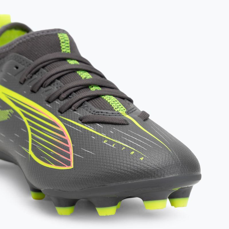 Dětské kopačky PUMA Ultra 5 Match FG/AG Jr matte aged silver/yellow alert/puma aged silver 7