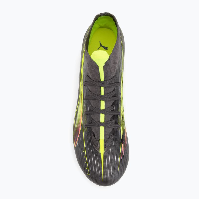 Pánské kopačky PUMA Ultra 5 Match+ FG/AG matte aged silver/yellow alert/puma aged silver 5