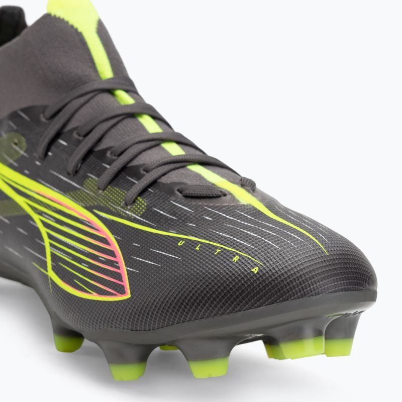 Pánské kopačky PUMA Ultra 5 Match+ FG/AG matte aged silver/yellow alert/puma aged silver 7