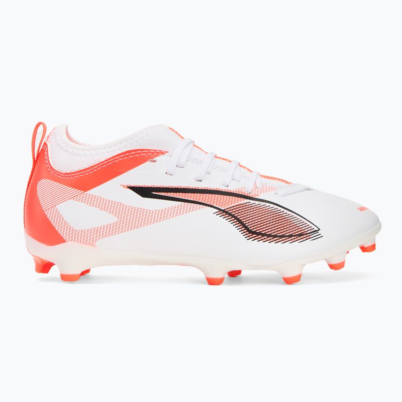 Dětské kopačky PUMA Ultra 5 Match FG/AG Jr puma white/puma black/glowing red 2