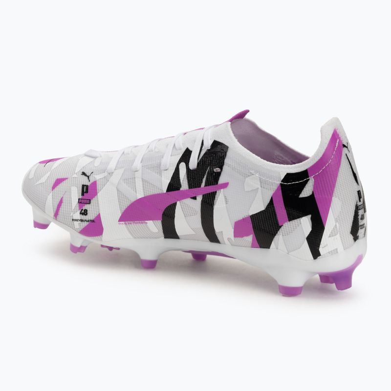 Pánské kopačky PUMA Ultra 5 Match Forever FG/AG puma white/pure magenta/feather gray/puma black 3