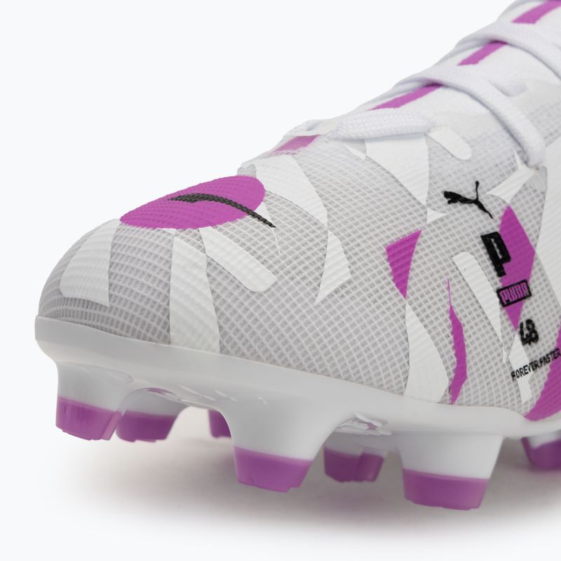Pánské kopačky PUMA Ultra 5 Match Forever FG/AG puma white/pure magenta/feather gray/puma black 7