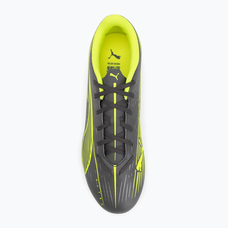Kopačky  PUMA Ultra 5 Play FG/AG matte aged silver/yellow alert/puma aged silver 5