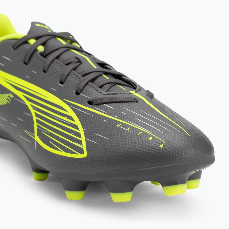Kopačky  PUMA Ultra 5 Play FG/AG matte aged silver/yellow alert/puma aged silver 7