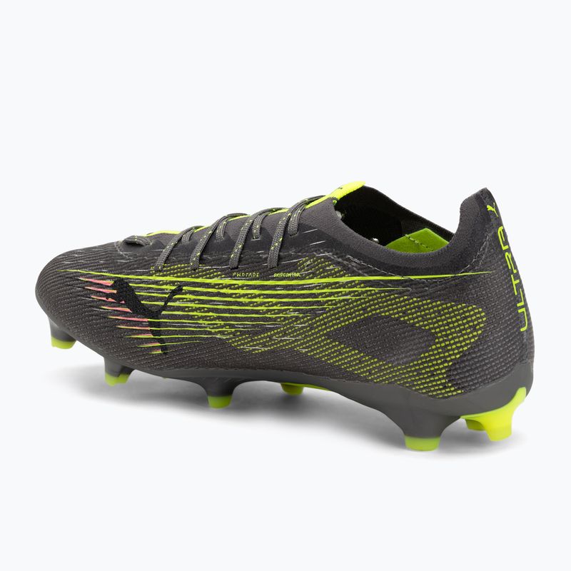 Pánské kopačky PUMA Ultra 5 Pro FG/AG matte aged silver/yellow alert/sun struck 2