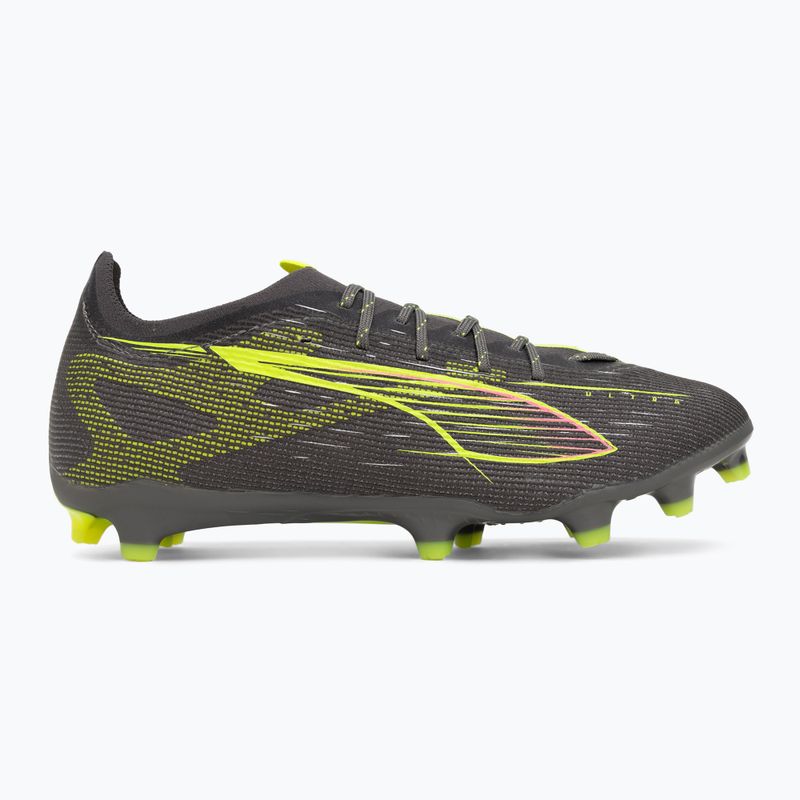 Pánské kopačky PUMA Ultra 5 Pro FG/AG matte aged silver/yellow alert/sun struck 3