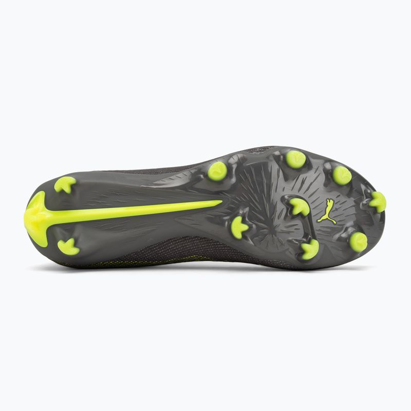 Pánské kopačky PUMA Ultra 5 Pro FG/AG matte aged silver/yellow alert/sun struck 4