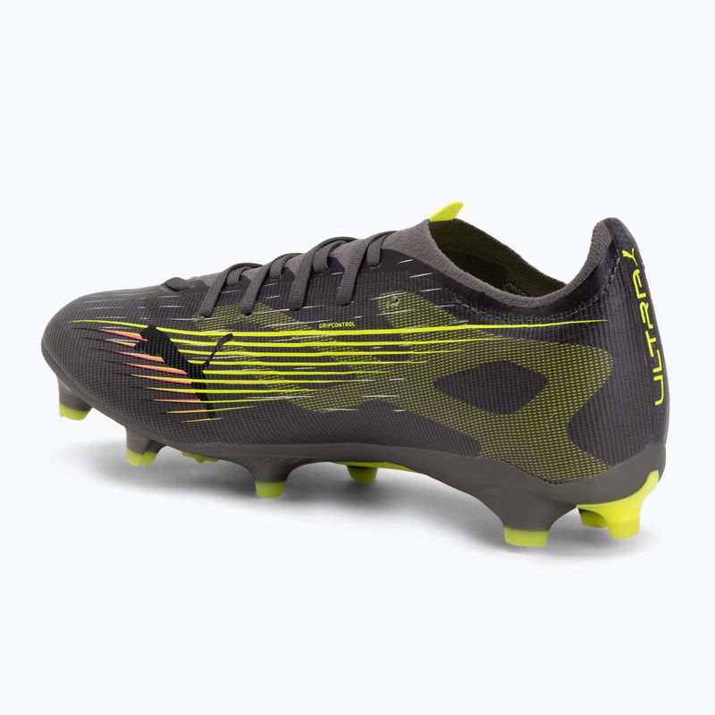 Pánské kopačky PUMA Ultra 5 Match FG/AG matte aged silver/yellow alert/puma aged silver 3