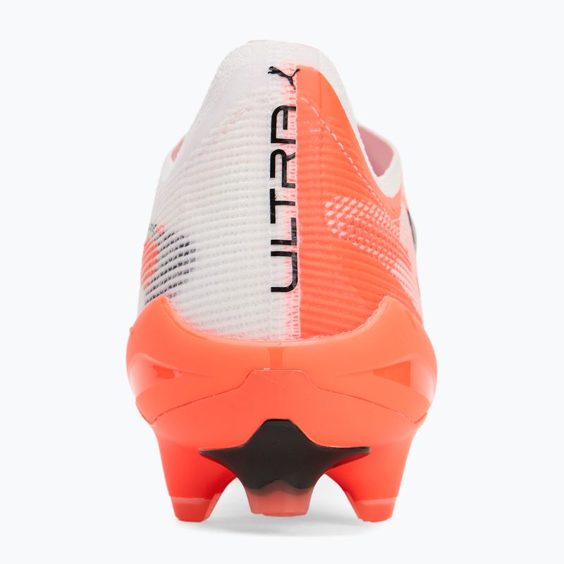 Pánské kopačky PUMA Ultra 5 Ultimate FG puma white/puma black/glowing red 6