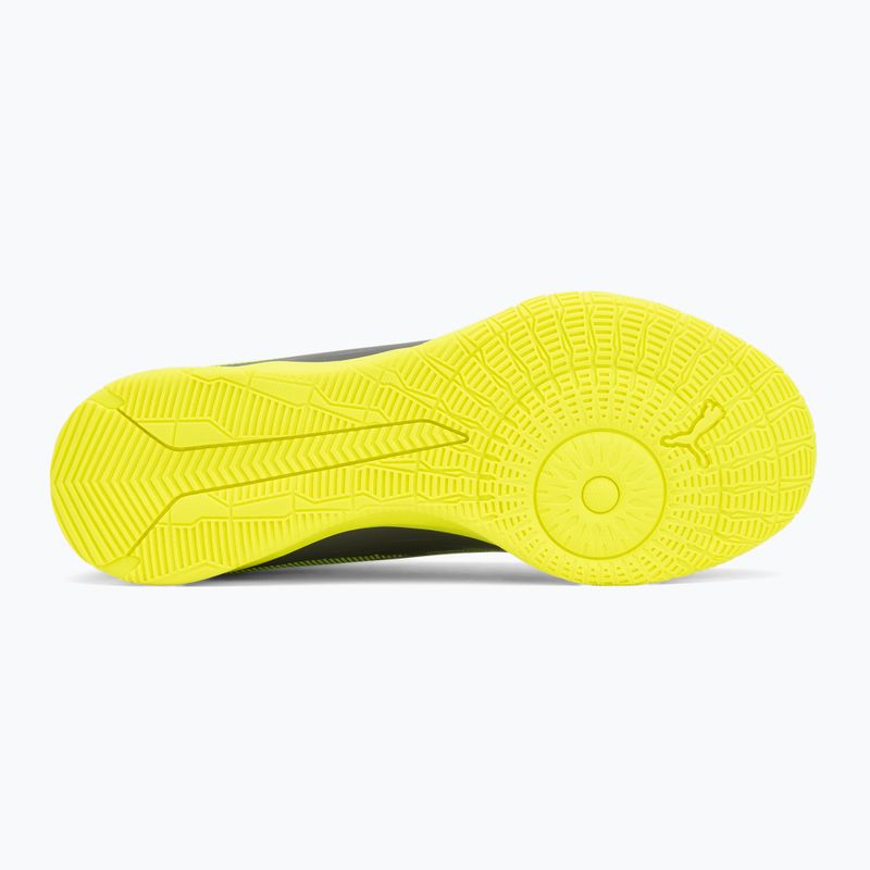 Dětské kopačky PUMA Ultra 5 Play IT Jr matte aged silver/yellow alert/puma aged silver 4