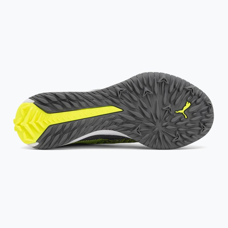 Dětské kopačky PUMA Ultra 5 Match+ LL TT + Mid Jr matte aged silver/yellow alert/puma aged silver 4