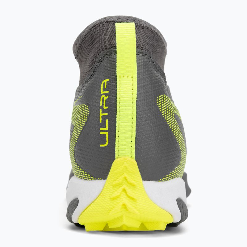 Dětské kopačky PUMA Ultra 5 Match+ LL TT + Mid Jr matte aged silver/yellow alert/puma aged silver 6