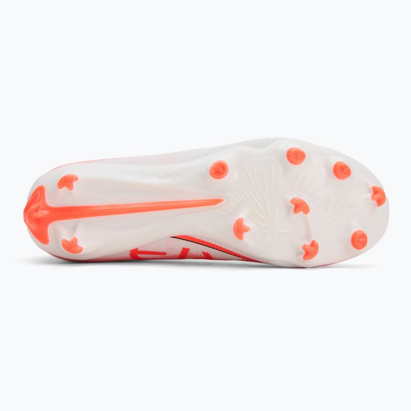 Dětské kopačky PUMA Ultra 5 Pro FG/AG Jr puma white/puma black/glowing red 4