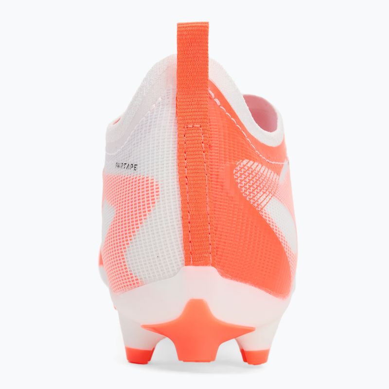 Dětské kopačky PUMA Ultra 5 Pro FG/AG Jr puma white/puma black/glowing red 6