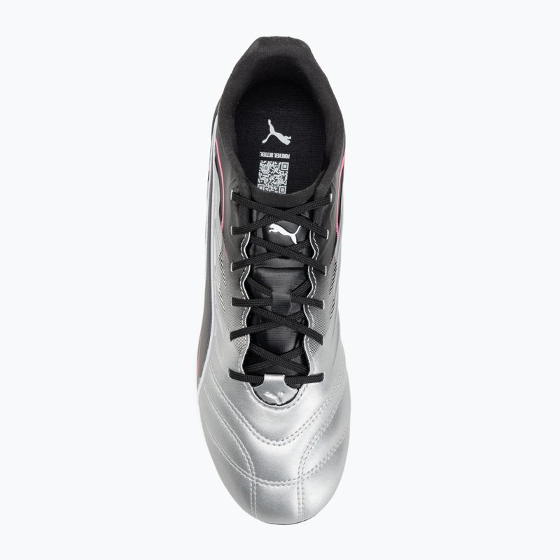 Pánské kopačky PUMA King Pro FG/AG puma silver/puma black/sun struck/puma white 5