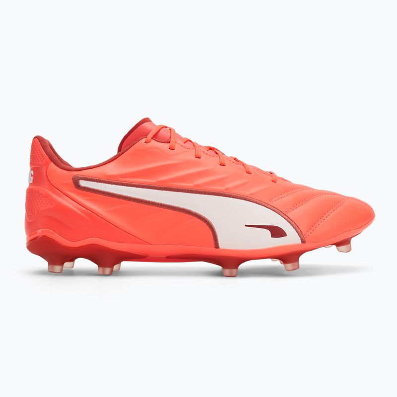 Pánské kopačky PUMA King Pro FG/AG glowing red/puma white/red fire 2