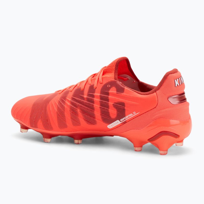 Pánské kopačky PUMA King Ultimate FG/AG glowing red/puma white/red fire 3