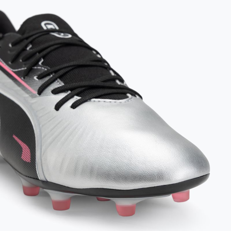 Pánské kopačky PUMA King Match FG/AG puma silver/puma black/sun struck/puma white 7