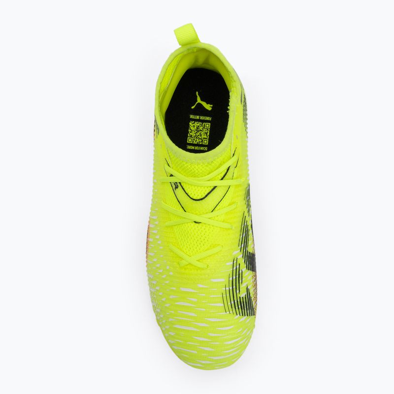 Dětské kopačky PUMA Future 8 Match TT + Mid yellow alert/ puma black/ sun struck 5