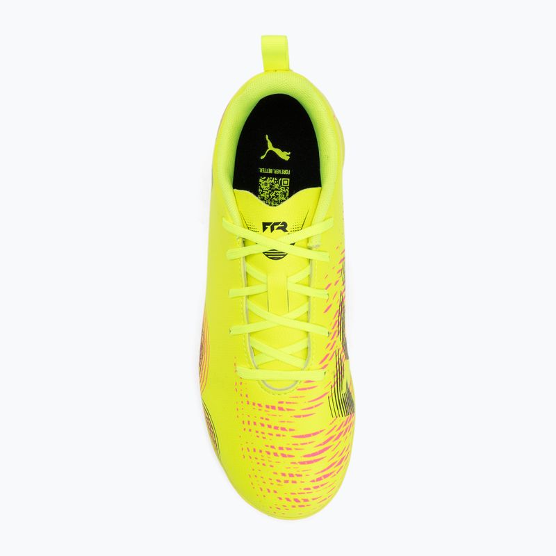 Dětské kopačky PUMA Future 8 Play It yellow alert/ puma black/ sun struck 5