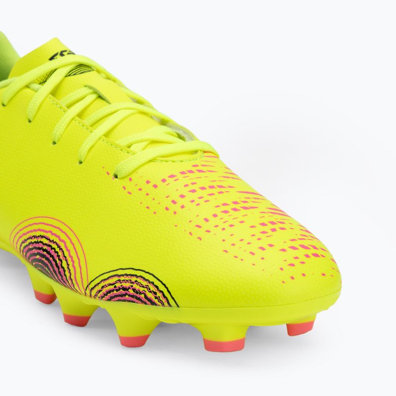 Dětské kopačky PUMA Future 8 Play FG/AG Jr yellow alert/puma black/sun struck 7