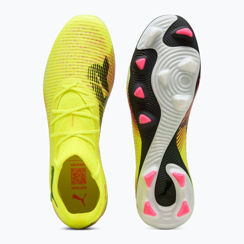 Pánské kopačky PUMA Future 8 Pro FG/AG yellow alert/puma black/sun struck 3