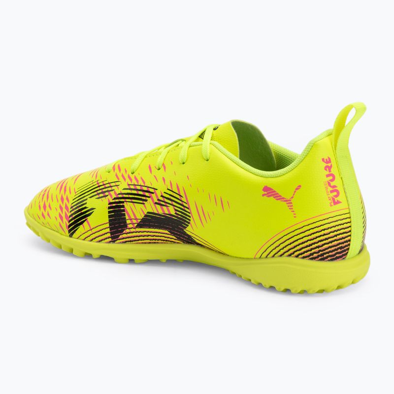Dětské kopačky PUMA Future 8 Play TT yellow alert/ puma black/ sun struck 3