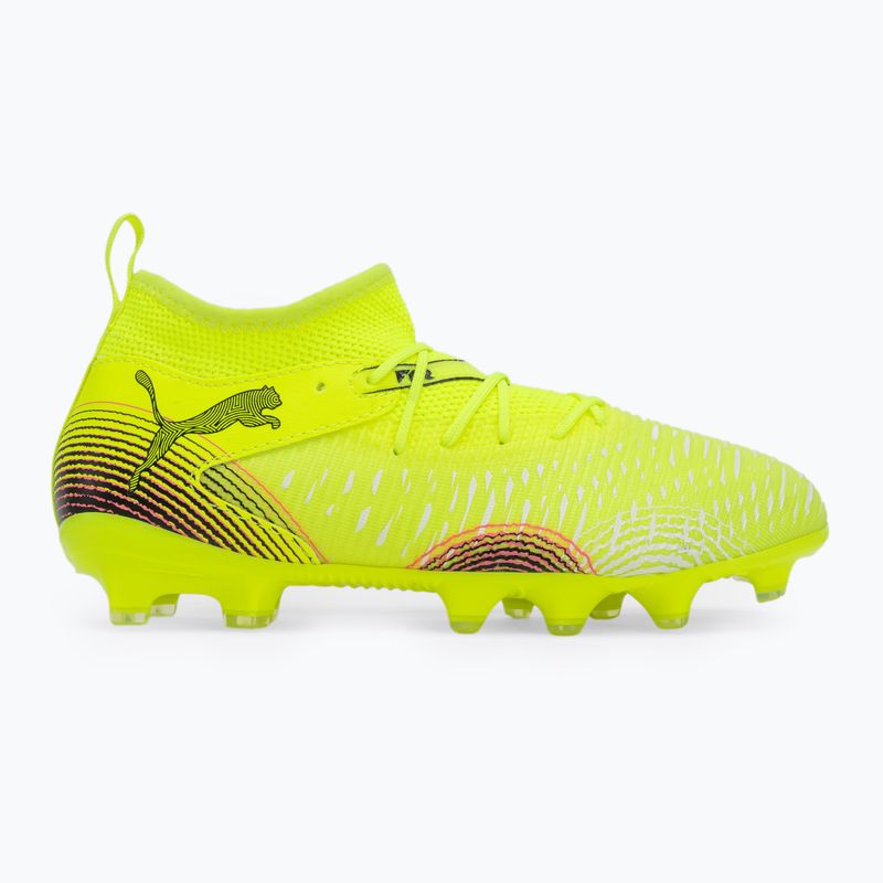 Dětské kopačky PUMA Future 8 Match FG/AG Jr yellow alert/puma black/sun struck 2