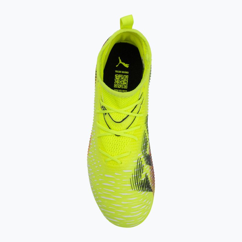 Dětské kopačky PUMA Future 8 Match FG/AG Jr yellow alert/puma black/sun struck 5