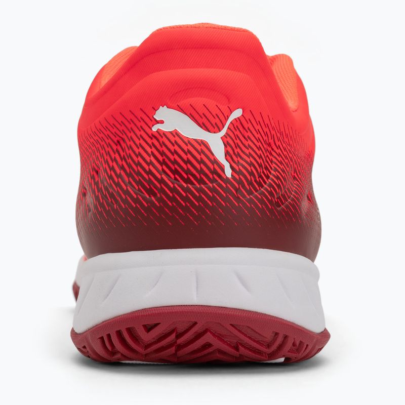 Boty na házenou PUMA Accelerate Turbo glowing red/white/dark crimson/black 6