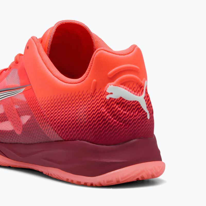 Pánské boty PUMA Accelerate Nitro SQD glowing red / puma white / dark crimson 5