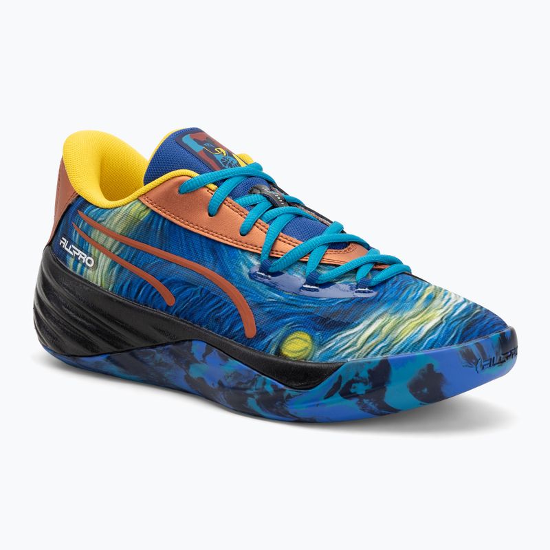 Pánské basketbalové boty PUMA All-Pro Nitro Dylan Exhibit vivid blue/tropical blue
