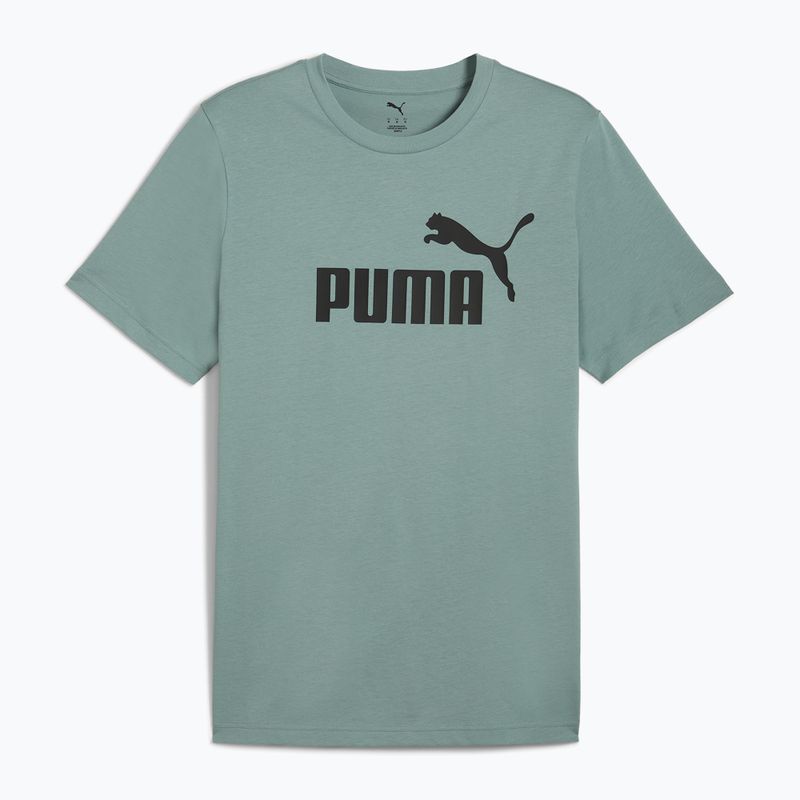 Pánské tričko PUMA ESS No. 1 Logo Tee green moon