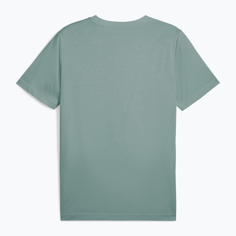Pánské tričko PUMA ESS No. 1 Logo Tee green moon 2