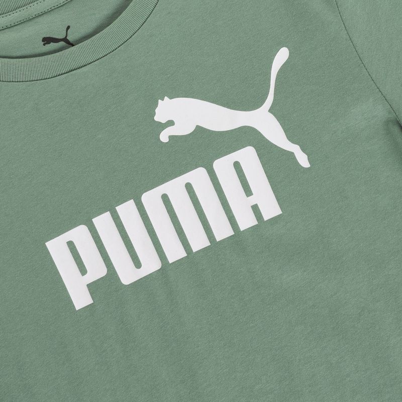 Dámské tričko PUMA ESS No. 1 Logo Tee green moon 3
