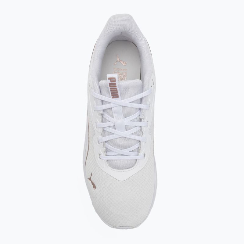 Běžecké boty PUMA Flexfocus Lite Modern Woven puma white/rose gold 5