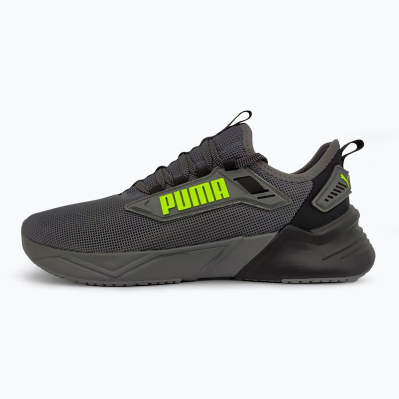 Běžecké boty PUMA Retaliate 3 Unwavered puma black/cool dark gray/yellow alert 8