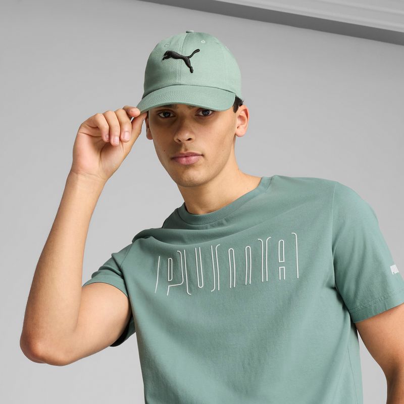 Kšiltovka PUMA Ess Puma Cat BB green moon 3