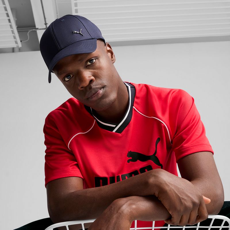 Kšiltovka PUMA Ess Metal Puma Cat BB puma navy 3