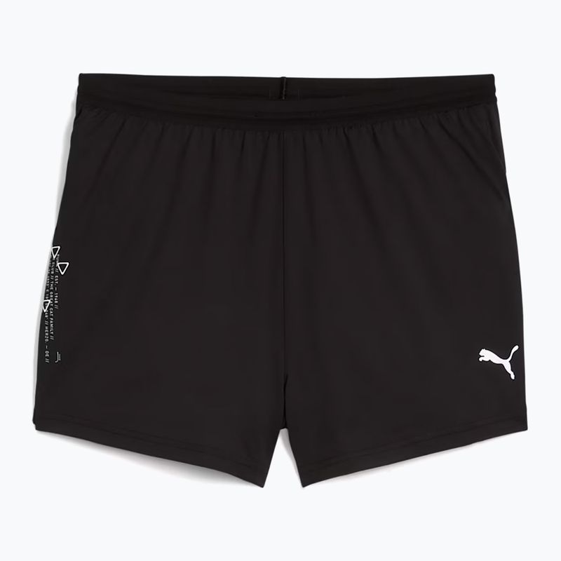 Pánské běžecké šortky  Puma Run Knit 3" Split puma black